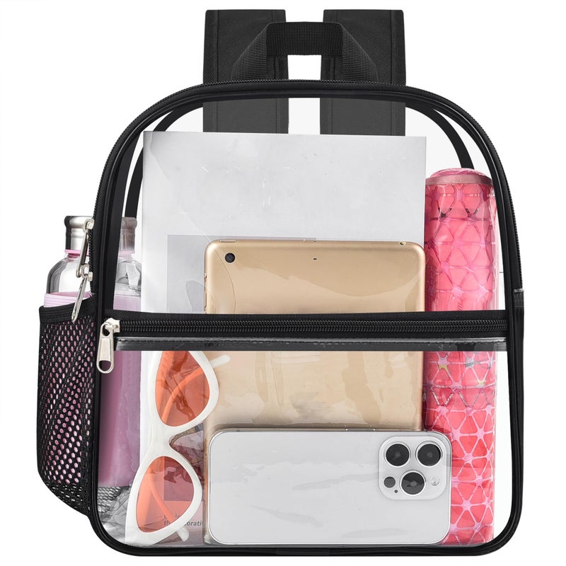 USPECLARE Clear Backpack for Stadium Approved 12Ãƒâ€”6Ãƒâ€”12, Water proof Clear Bag for Stadium Events and Concert Work Sport Event - Image 1